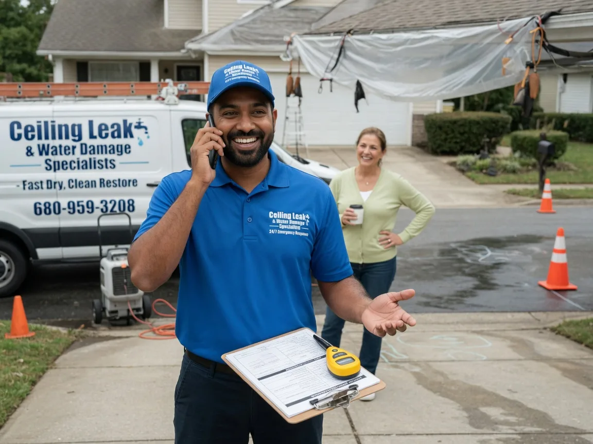 Ceiling Leak Cleanup Monterey Park, CA FAQs